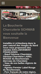 Mobile Screenshot of boucherieschwab.com